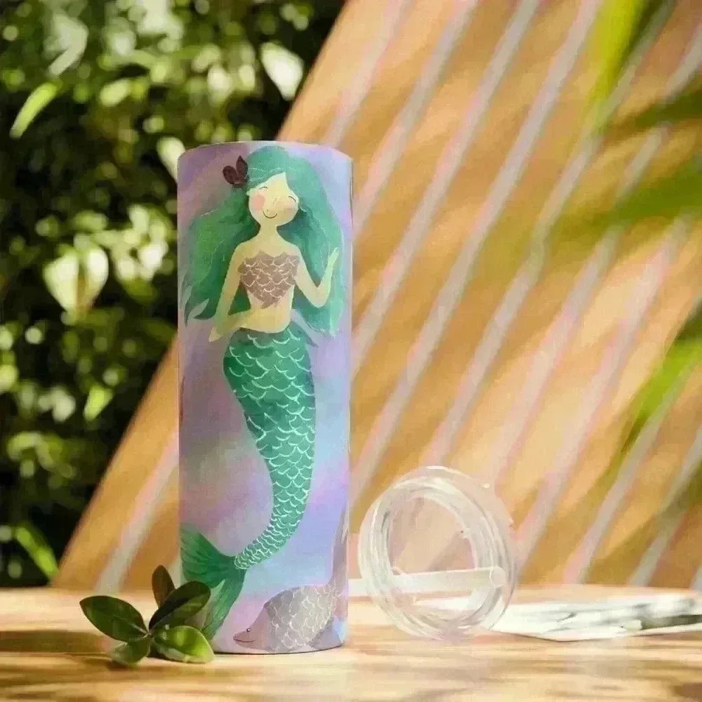 Mermaid tumbler 20oz tumbler - Picture 2 of 3